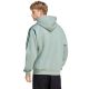 3. Men's adidas Essentials 3-Stripes Fleece Hoodie light green KY4172