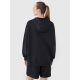 3. Women's sweatshirt with a zipper and hood 4F 4FRSS25TSWSF2152-20S
