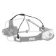 4. Petzl NAO RL LED Headlamp Black, Orange