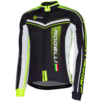 Rogelli long sleeve t-shirt GARA MOSTRO fluor M