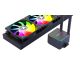 9. Xilence LQ360PRO.ARGB PC Cooling System, Processor, All-in-One Liquid Cooler, 12 cm, Black, 1 Piece