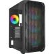 10. Sharkoon AK3 RGB Computer Case Black Tempered Glass