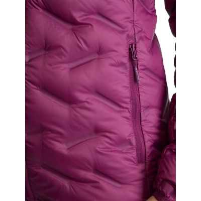 2. Viking Aspen Lady women's hooded down jacket, purple, insulated (750/23/8818/46)