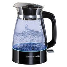 Russell Hobbs 26080-70 Electric Kettle 1.7L 2400W Black, Transparent