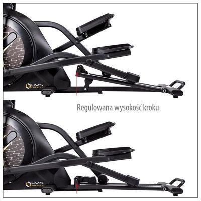 19. HMS H1802 magnetic elliptical trainer