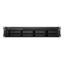 Synology RackStation RS1221RP+ NAS Rack Server (2U) Ryzen Embedded V1500B 4 GB DDR4 0 TB DiskStation Manager Black