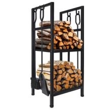 Adler Firewood Rack with Tool Set Adler