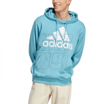 2. adidas Essentials French Terry Big Logo Hoodie M IC9367