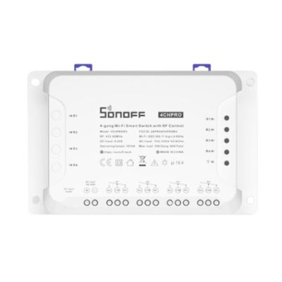 2. Sonoff 4CHPROR3 Electric Switch Smart Switch White