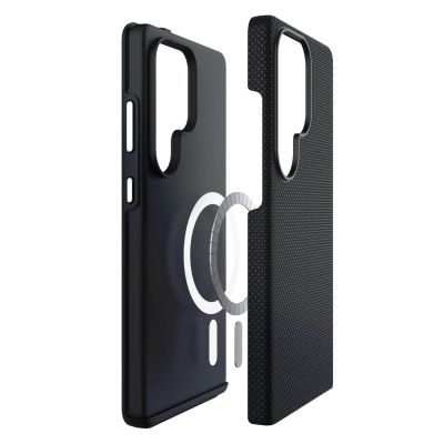 4. 3mk Fortis MagCase for Samsung Galaxy S25 Ultra - Black