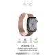 2. Puro Milanese Stainless Steel Apple Watch Band 38/40/41mm - Pink