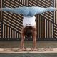 17. Gaiam Printed Cork Mandala yoga mat 5 mm 63495