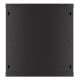 2. WALL-HUNG RACK CABINET 19" 12U 600X450 BLACK PERFORATED DOOR LANBERG (FLAT PACK)