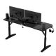4. Huzaro Hero 4.6 Black Gaming Desk