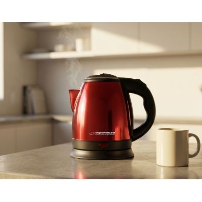 10. ESPERANZA ELECTRIC KETTLE PARANA 1.0 L RED EKK128R