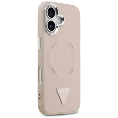 4. Guess Triangle Logo MagSafe case for iPhone 17 - pink