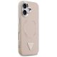 4. Guess Triangle Logo MagSafe case for iPhone 17 - pink