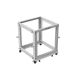 3. Open Rack 19'' 12U 600x600-1100 adjustable gray Lanberg