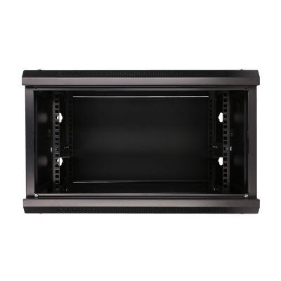 3. Extralink 6U 600x600 Black Wall-Mounted Rack Cabinet