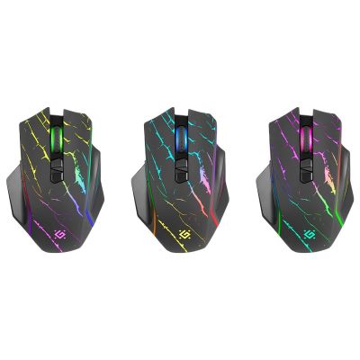 3. DEFENDER WIRELESS MOUSE GM-503 URAN OPTIC RF RGB 3200DPI 8P 52503