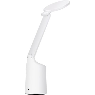 4. Modern LED desk lamp Activejet FUTURE white with built-in rechargeable battery