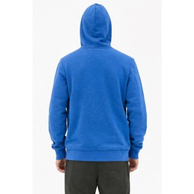 4. Puma men's blue cotton kangaroo hoodie