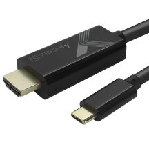 Techly IADAP USBC-HDMI2TY external usb graphics card 3840 x 2160 px Black