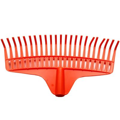 17. GARDEN RAKE FOR LEAF ORANGE M