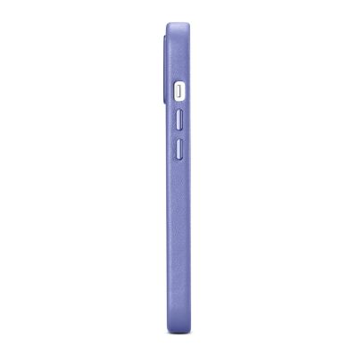 6. iCarer Case Leather Case Cover for iPhone 14 Light Purple (WMI14220705-LP) (MagSafe Compatible)