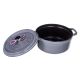 STAUB Round cast iron pot 40500-246-0 3.8l graphite