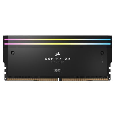 7. Corsair Dominator Titanium CMP64GX5M2B6400C32 Memory Module 64GB 2 x 32GB DDR5