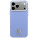 3. Guess Grained Round Strass Logo MagSafe Case for iPhone 18 Pro Max / 17 Pro Max - Blue