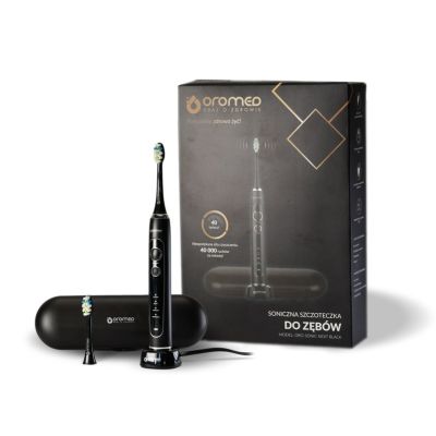 10. OROMED ORO SONIC NEXT BLACK sonic toothbrush