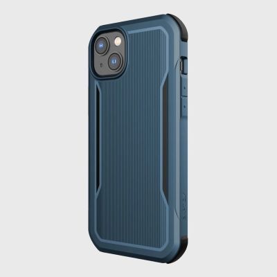 6. Raptic X-Doria Fort Case iPhone 14 Plus with MagSafe armored blue cover