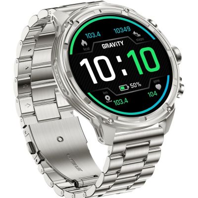 10. Smartwatch Gravity Silver Strap + Bracelet GT41-3