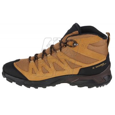 2. Salomon X Ward Leather Mid GTX M 471818 shoes