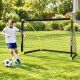 4. FOLDABLE FOOTBALL GOAL 180X91X120CM ENERO