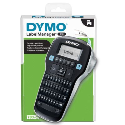 2. DYMO LabelManager 160 6/9/12 mm D1 Azerty tape