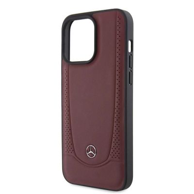 6. Mercedes MEHCP15LARMRE iPhone 15 Pro 6.1" red/red hardcase Leather Urban Bengale