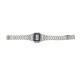 CASIO A158WA Vintage Unisex-Uhr Digital with Edelstahlarmband, silver