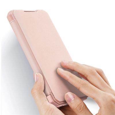 2. DUX DUCIS Skin X Bookcase type case for Samsung Galaxy A72 4G pink