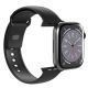 4. Puro Icon Silicone Strap for Apple Watch 42 / 44 / 45 / 49 mm - Black (2 pcs.)