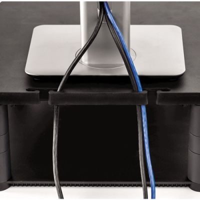 4. Fellowes 9169401 Monitor Mount/Stand for 53.3 cm (21") Graphite Desk