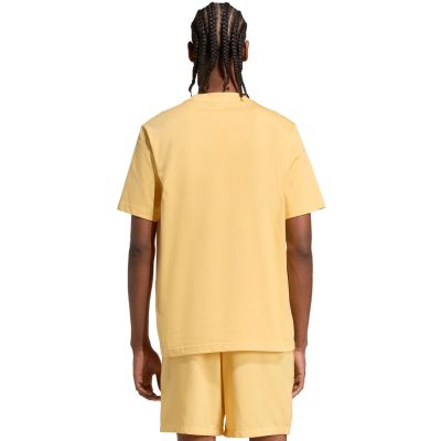 2. adidas Essentials Small Logo Single Jersey Men's T-Shirt, Yellow KT0561