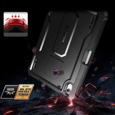 4. Tech-Protect Kevlar Pro Case for iPad 10.9" 2022 - Black