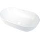 4. Deante PEONIA CDE_6U5S White Countertop Ceramic Washbasin