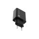 6. NATEC RIBERA USB-A + USB-C 20W POWER DELIVERY CHARGER BLACK NUC-2062