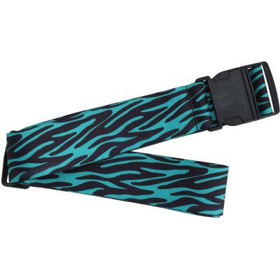 2. UNIVERSAL SECURITY STRAP FOR SUITCASE 180x5CM PROWORLD ZEBRA BLUE