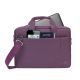 15. Rivacase Central 33.8 cm (13.3") Briefcase, Purple