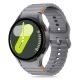 Tech-Protect Silicone Sport Strap for Samsung Galaxy Watch 4 / 5 / 5 Pro / 6 / 7 / FE - Gray